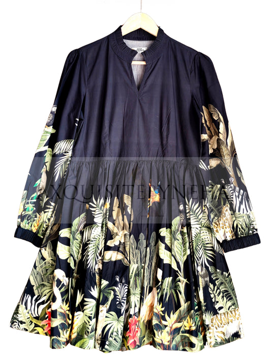 Safari Print Dress