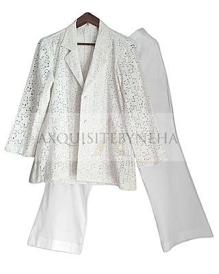 Chikan Jacket set