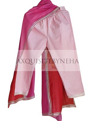 Pink Floral printed set