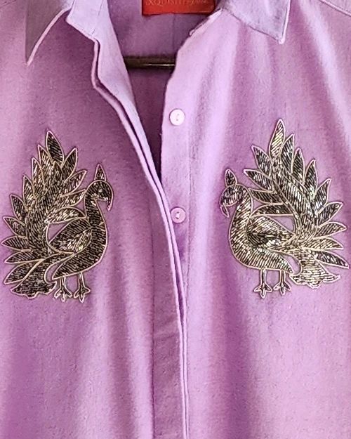 Lilac Peacock coordset