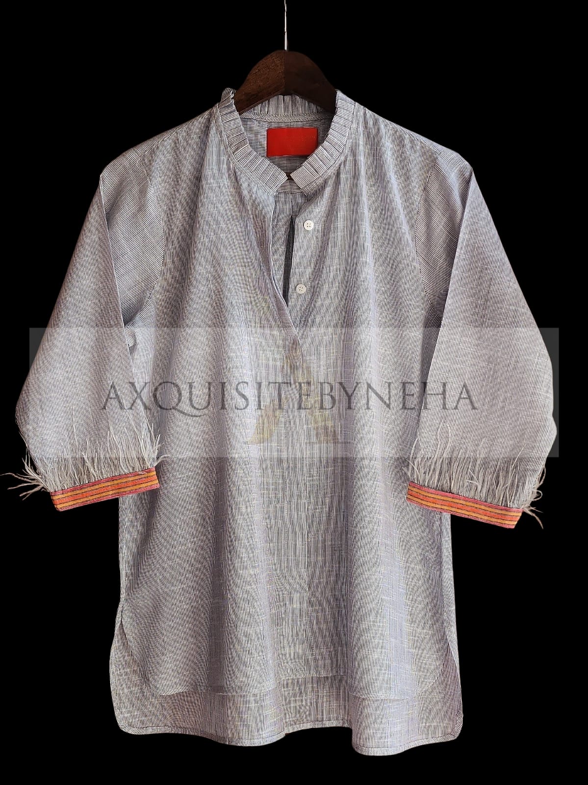 Chambray with Stripes Pants