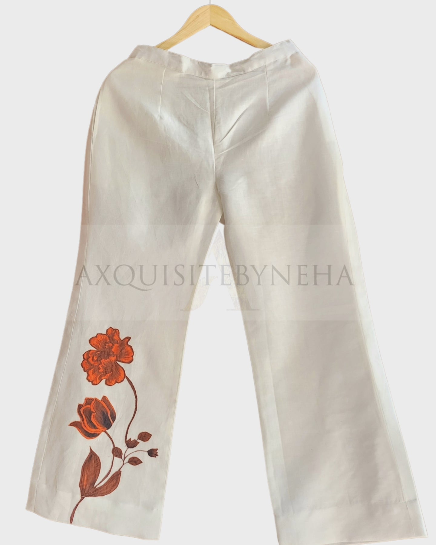 Off White Applique work