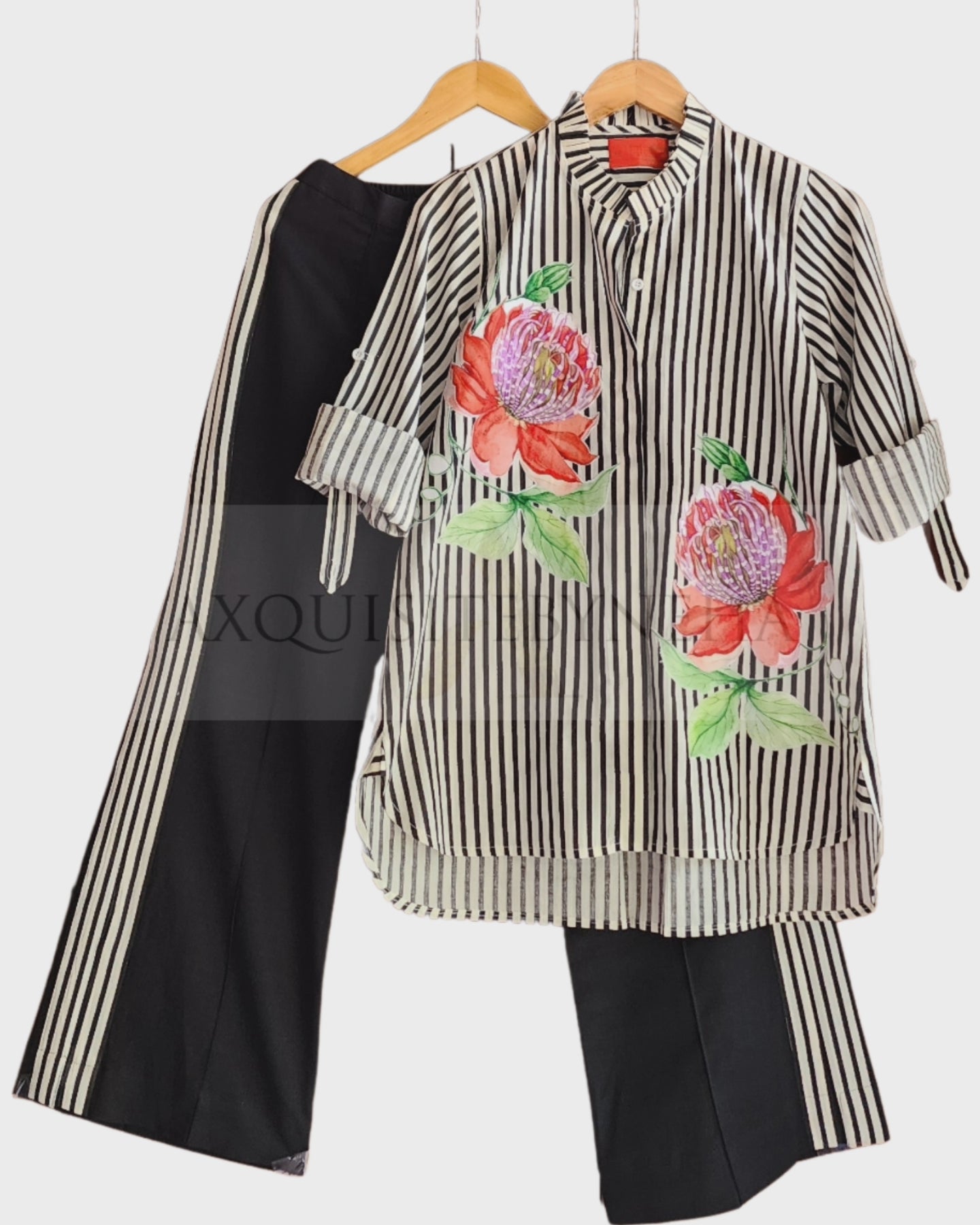 White and Black stripes