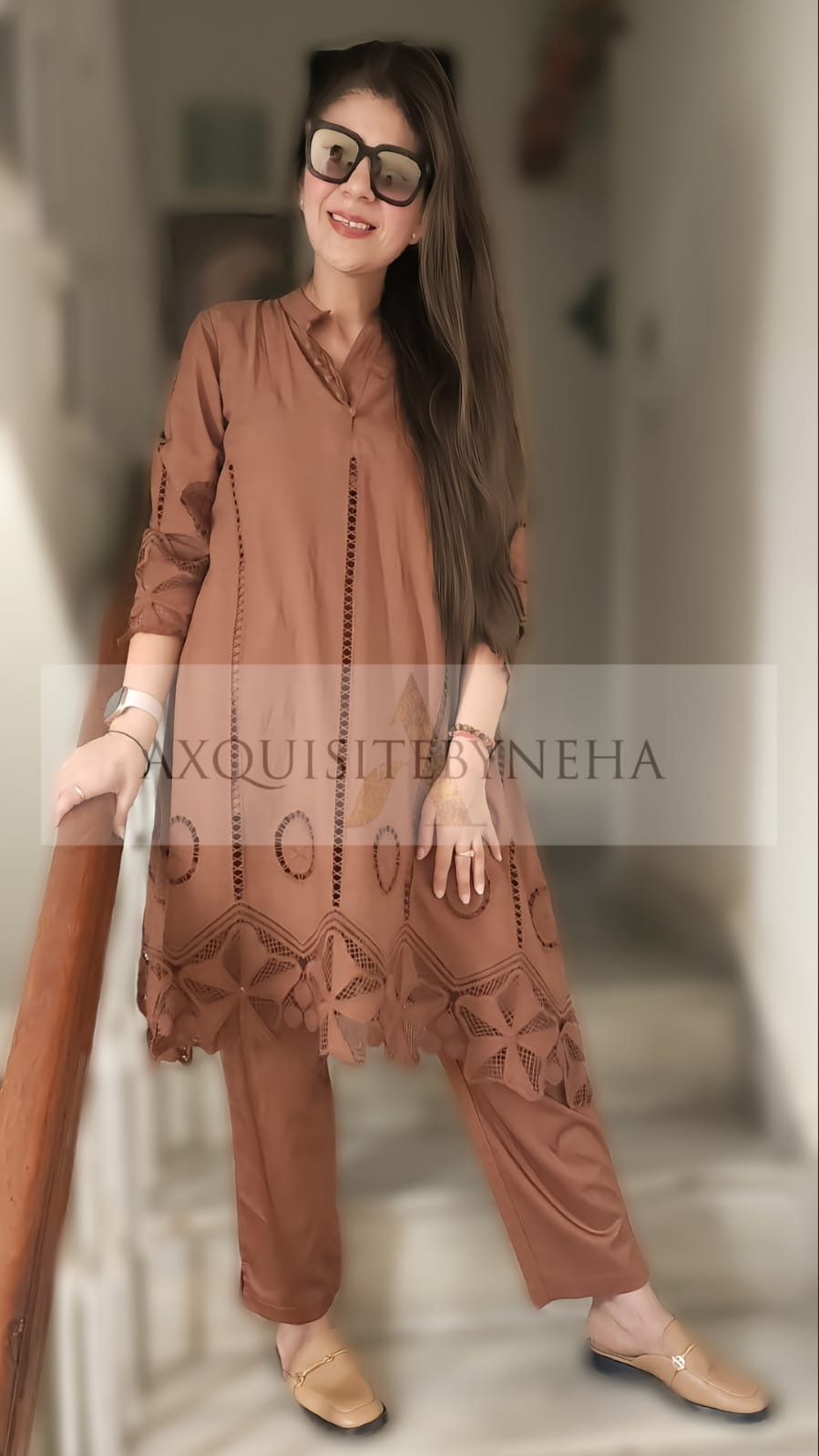 Coffee / HotPink ChikanSet