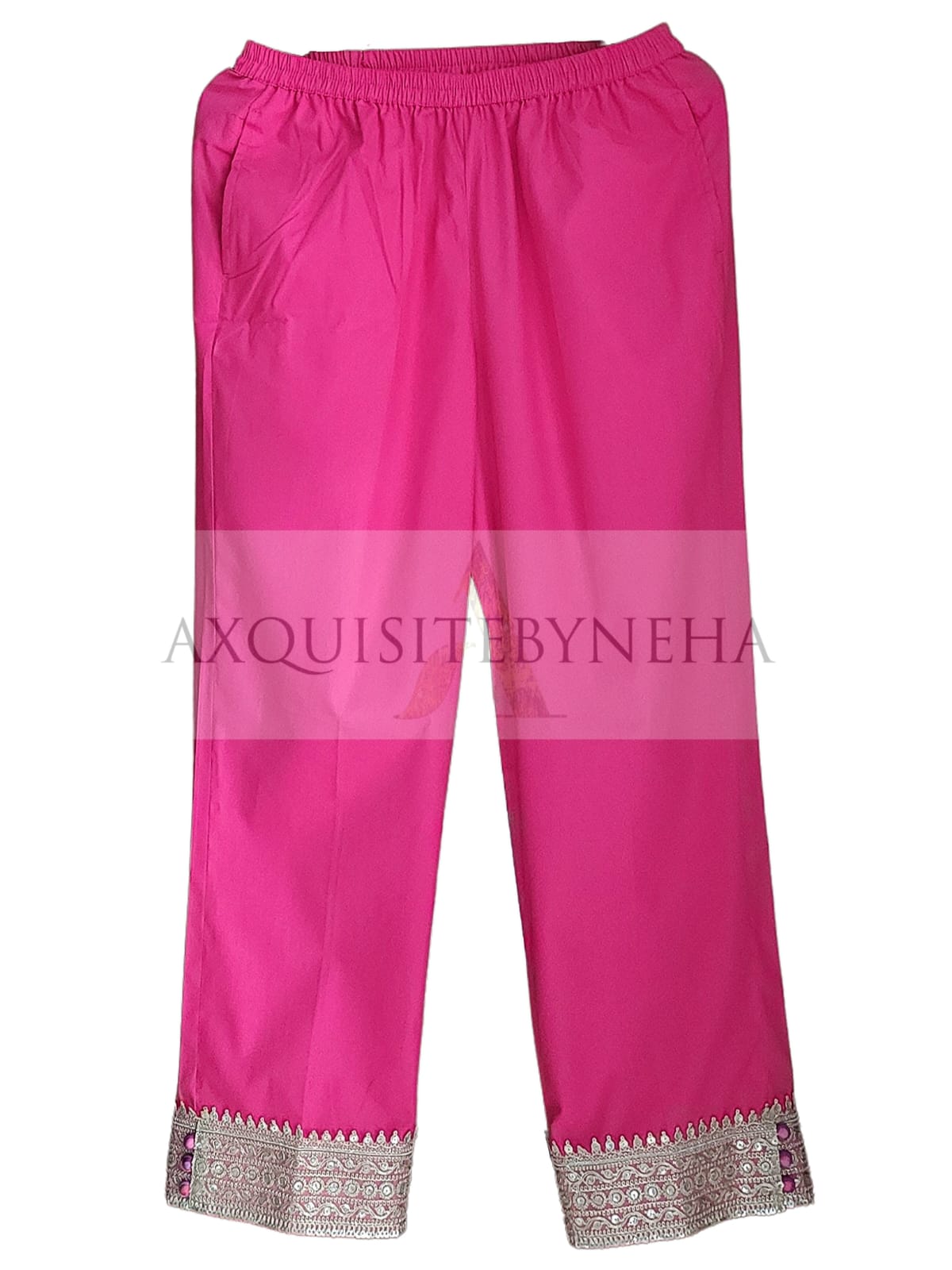 Asymmetrical HotPink set