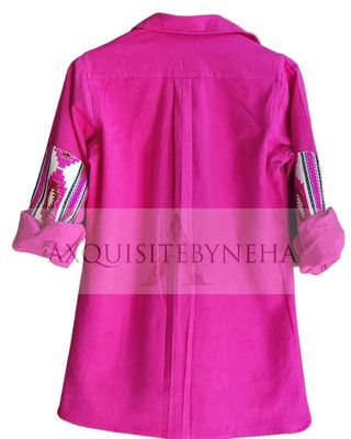 Blue elbow patch set