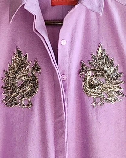 Lilac Peacock coordset
