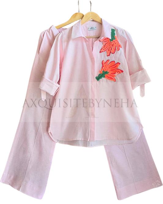 Baby Pink Double Motif