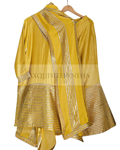 Ivory Gold Kalidar suit
