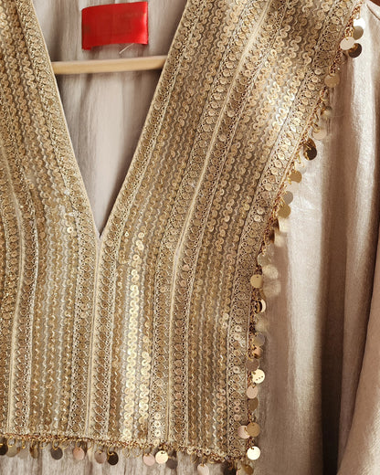 Golden Indo Western Style