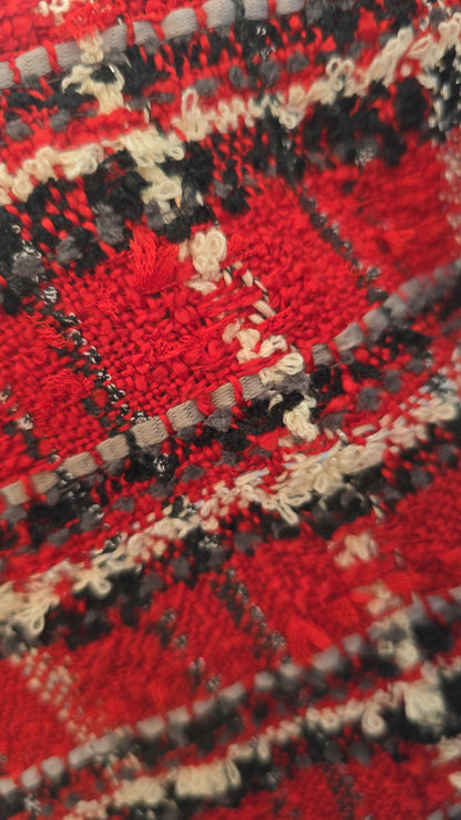 Red tweed