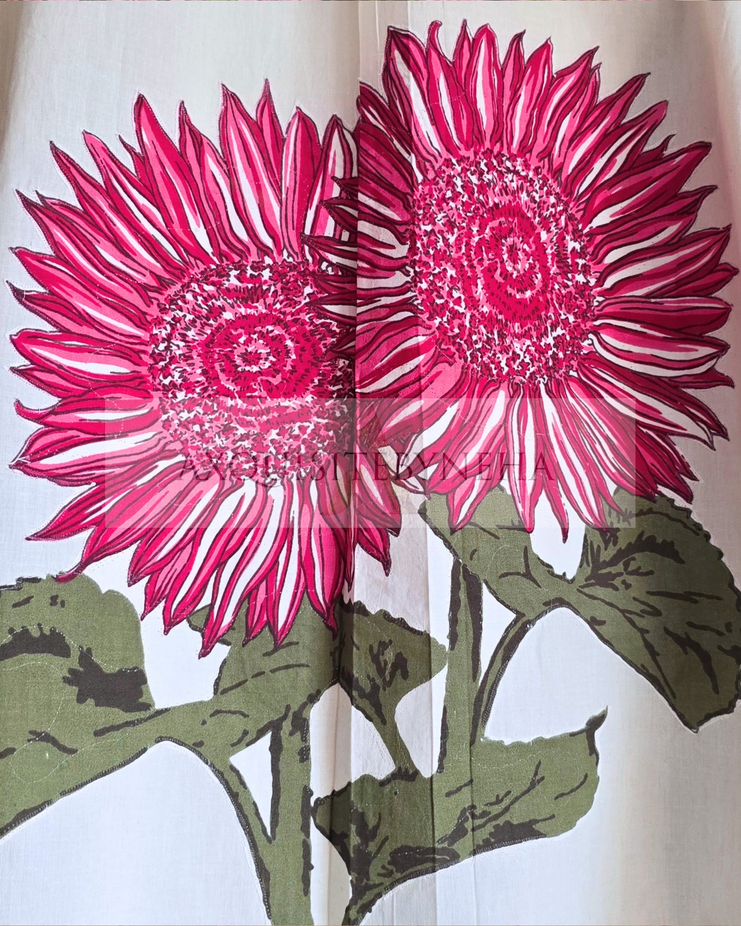 Blush Flower Motif