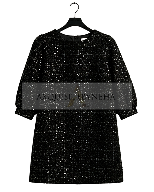 Black Tweed Dress