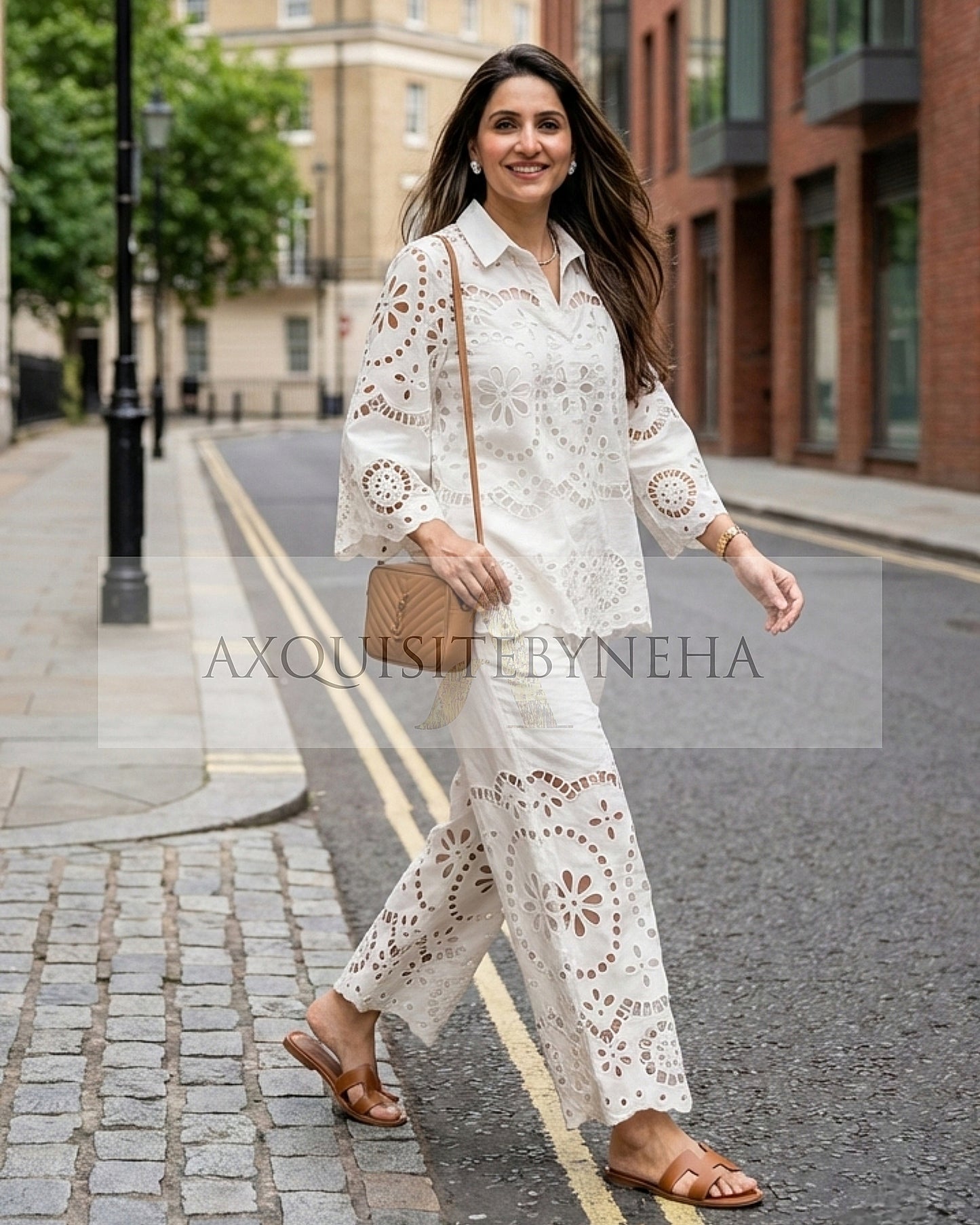 White Eyelet Cutwork