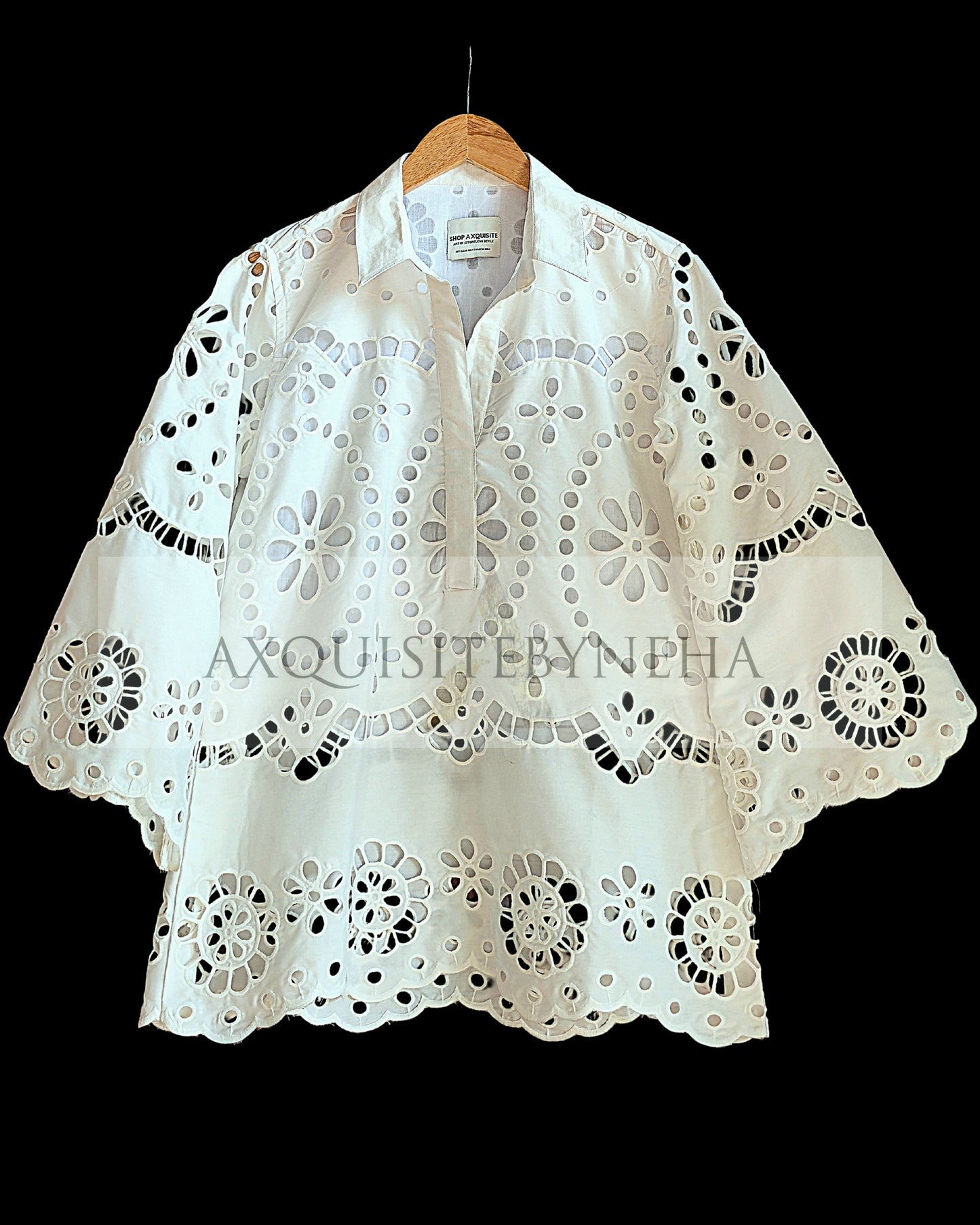 White Eyelet Cutwork