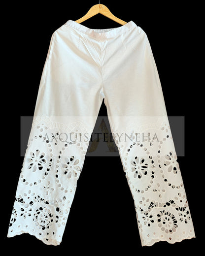 White Eyelet Cutwork