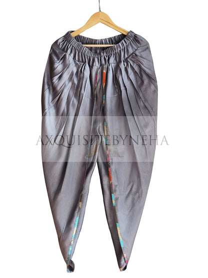 Mouse Grey Printed dupatta