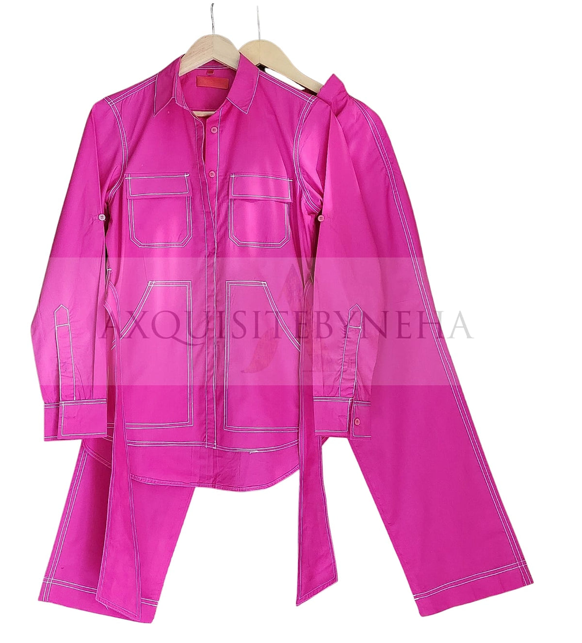 Hot Pink Anchor Coordset