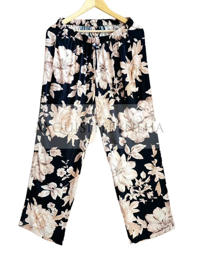 Orange Printed Semi Formal