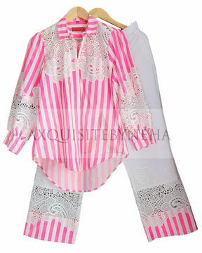 Pink Stripes Coord