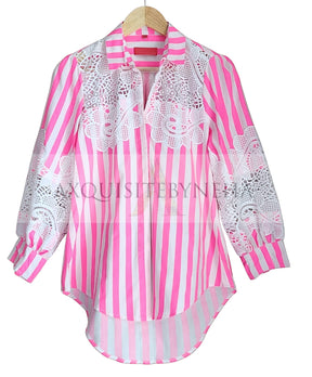 Pink Stripes Coord