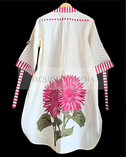 Blush Flower Motif